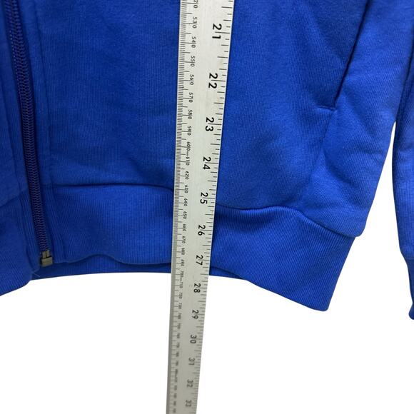 NWT adidas Men's Essentials 3-Stripes Fleece‎ Full-Zip Hoodie Size Small - Picture 4 of 7